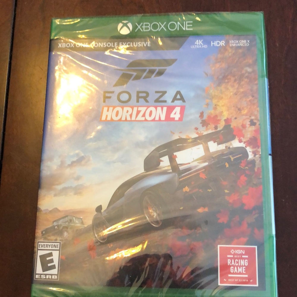 Xbox 1 game forza horizon 4